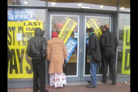 Comet's Tottenham Hale store closed today